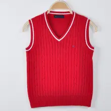 Детский свитер, жилет, верхняя одежда хлопковая детская одежда Высокое качество для девочек и мальчиков от 2 до 8 лет