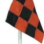 Olympia Sports SS154M Orange Cone with Orange-Black Flag - Plain - Lighted (1)