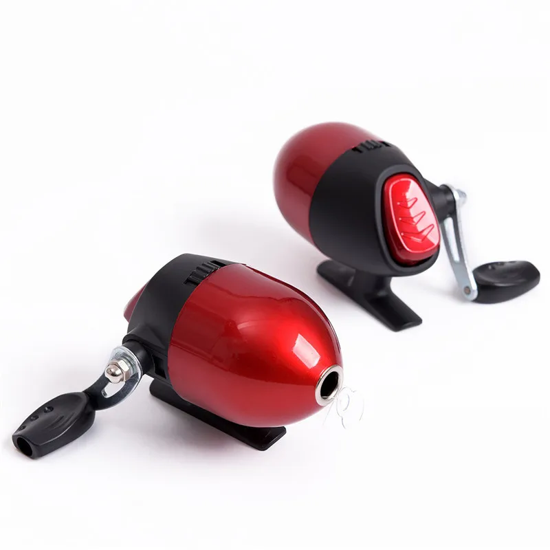 Closed Type Shooting Fishing Reel with 3 Line 50m Spincast Reel for