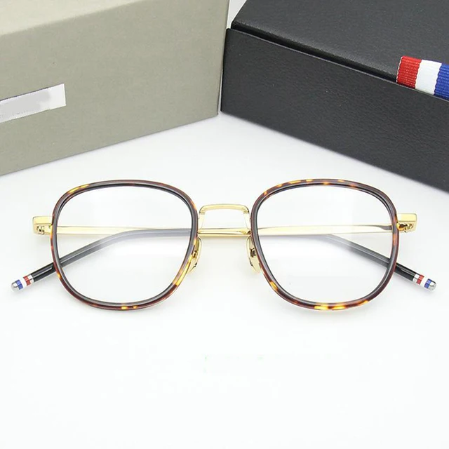 New York Brand Big Round Computer Glasses Frames Women Men High Quality Reading Eyeglasses