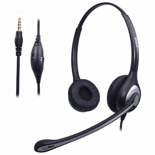 Special Price Wantek Cell Phone Headset with Noise Canceling Mic and Adjustable Fit Headband for Mobile Phone and Smartphones with 3.5mm Jack Special Price Wantek Cell Phone Headset with Noise Canceling Mic and Adjustable Fit Headband for Mobile Phone and Smartphones with 3.5mm Jack
