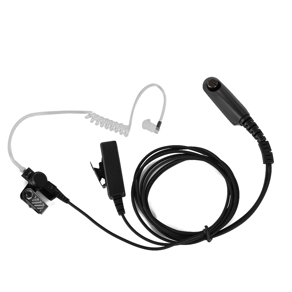 

Air Acoustic Tube Earpiece for Motorola Radio Mic PTT Headset HT750 HT1250 GP328 GP329 GP340 GP380 MTX850 PRO5150 Walkie Talkie