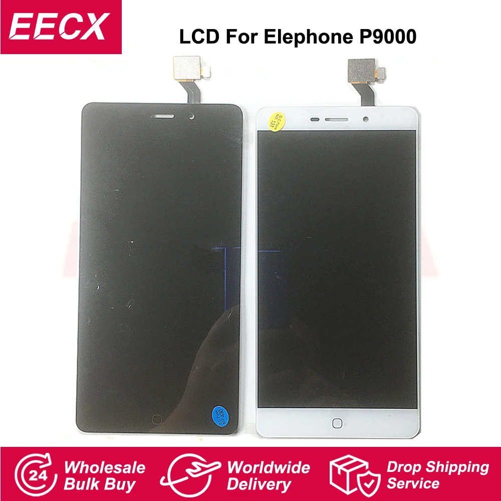 Оригинальный дисплей P9000 для Elephone LCD P9000D P9000E ЖК с зеркальной заменой|Экраны