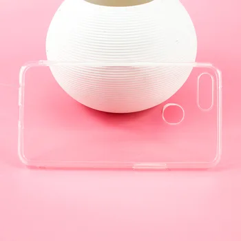 

For Oppo F9 Ultra Thin Clear TPU Protective Soft Back Phone Cover For Oppo R17 Pro A5 A3s A83 R15 Flexible Slim Transparent Case