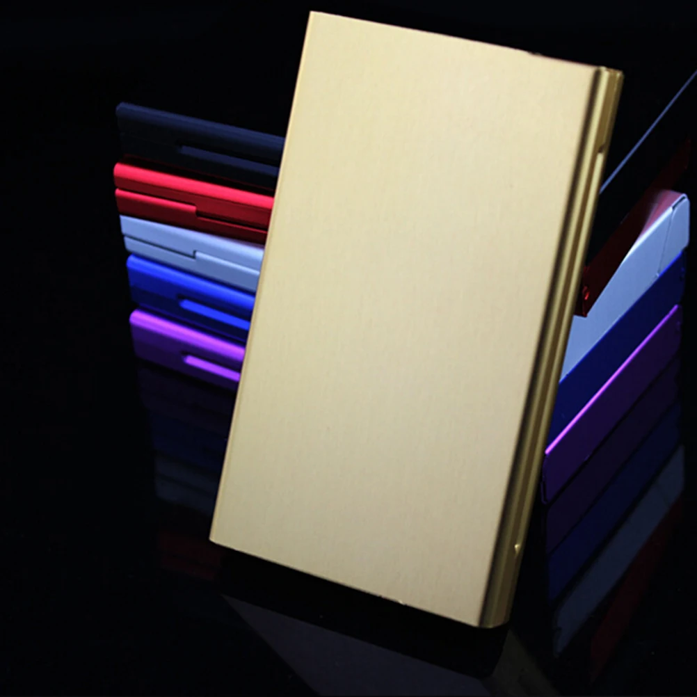 

1PCS 20 Thin Tube Sticks Cigarette Cigarette Box Fashion Creative Personality Slim Lady Aluminum Case