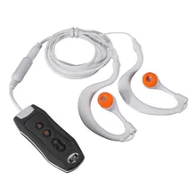 Del Sport 4 GB Clip Étanche IPX8 Mp3 Lecteur FM Piscine Plongée + Écouteur Noir Octobre 06