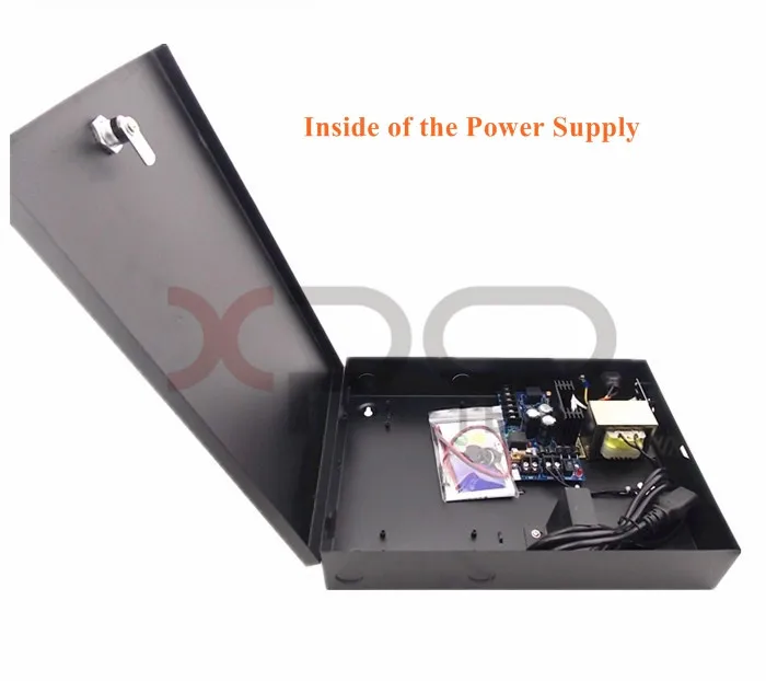 UPS Power Supply for Access Control Panel Can Hold Battery Model 2006-4