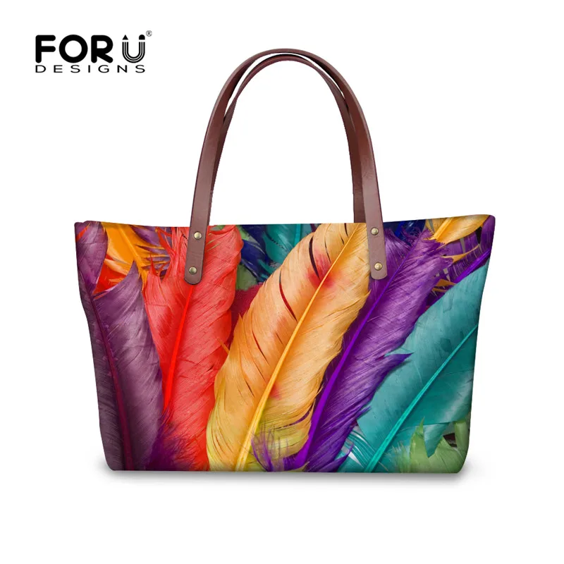 

FORUDESIGNS High Quality Women Tote Cross Body Bags Stylish Animal 3D Fur Printed Messenger Bag for Ladies Big Capacity Handbags