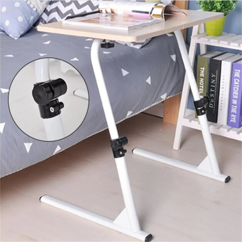 60*40CM Height-Adjustable Laptop Table Folding Lazy Notebook Table Lift Bedside Table Modern Sofa Side Desk 60*40CM Height-Adjustable Laptop Table Folding Lazy Notebook Table Lift Bedside Table Modern Sofa Side Desk