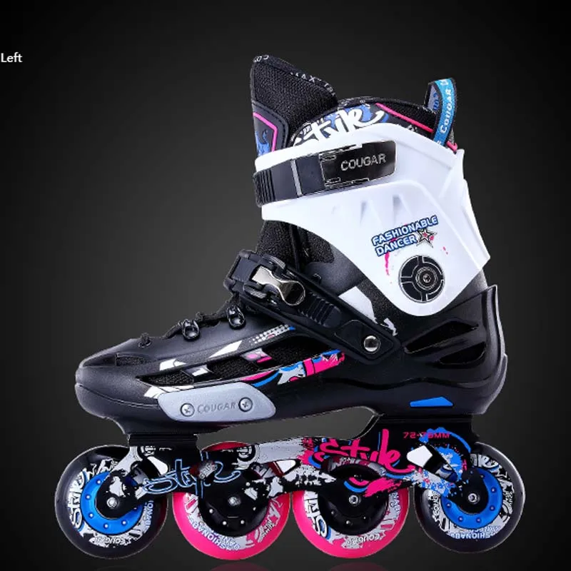 Japy Skate Cougar MZS509 Инлайн ролики для слалома роликовые коньки обувь скольжение слалом обувь для катания на коньках Patines Adulto