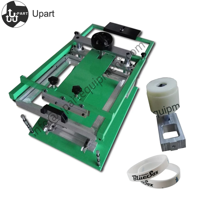 manual silicon wristband printing machine