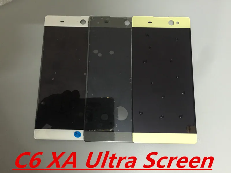 

For SONY Xperia C6 XA Ultra LCD Display Touch Screen Digitizer Assembly Replacement F3211 F3213 F3215 For 6.0" Sony XA Ultra LCD