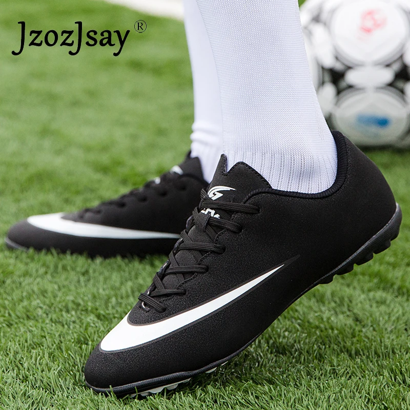 

2019 New Training Sport Shoes Football Men High Quality Kids Soccer Shoes Sneakers Cheap Turf Trainers Football Chuteira Futebol