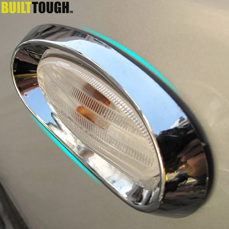 Для Nissan Qashqai Dualis 2010 2011 2012 2013 хромированный боковой светильник Накладка для