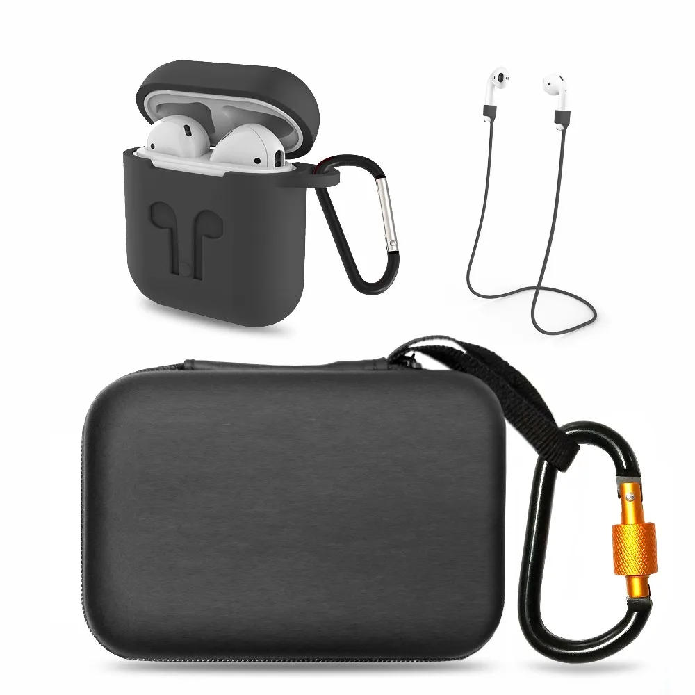 

SINCETOP Silicone Shock Proof Protector Sleeve For AirPods Case Skin Cover,For AirPods Wireless Earphone box accessories