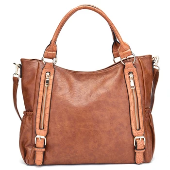 

women handbag ladies PU leather messenger bag women's big shoulder crossbody bag female large tote bag zipper NEW handbag 2019