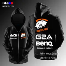 Lol csgo gaming team virtus. pro reißverschluss frauen männer beiläufige hoodies sweatshirt fleece jacke clothing jersey virtus pro