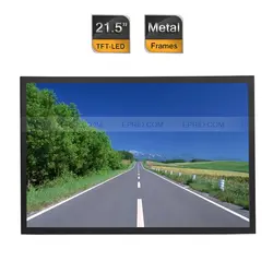 2 шт. безопасности Мониторы 21.5 "1080 P Профессионального видеонаблюдения LED ЖК-дисплей HDMI Порты и разъёмы металла Рамки