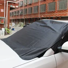 Черный Автомобильный солнцезащитный козырек, 1 шт., 150x120 см, блочный экран, лобовое стекло, крышка для заднего снега, защита для льда, козырек, солнцезащитный козырек, Прямая поставка, 19Y15