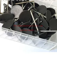 Резина полирующими колесами для стоматологические украшения Dremel шлифовальные вращающиеся инструменты диск крупной зернистости RF2362 100 шт./кор