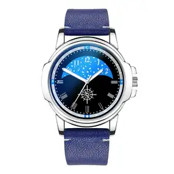Мужские круглые часы с циферблатом, наручные часы мужские s часы лучший бренд Бизнес Мода кварцевые мужские часы лучший подарок для мужчин