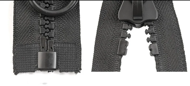 Meetee 1 шт. 60-300 см 8# Смола открытый конец молнии Длинная застежка-молния DIY шитье пуховик пальто палатка портновский пошив аксессуары ZA011