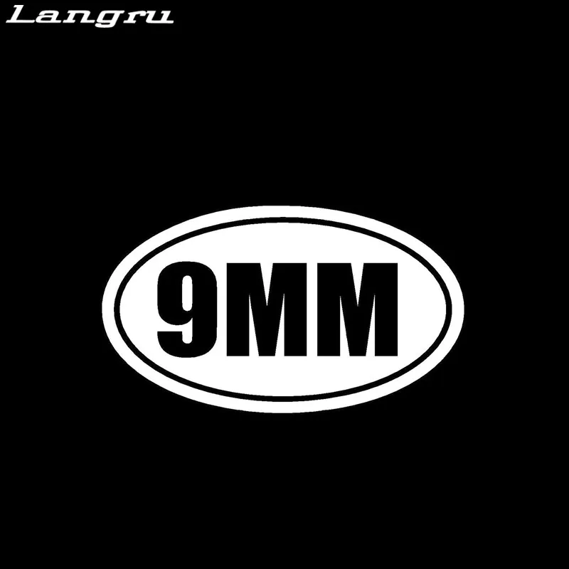 Langru V9 мм виниловая Автомобильная наклейка Доберман окно для стенок бампера