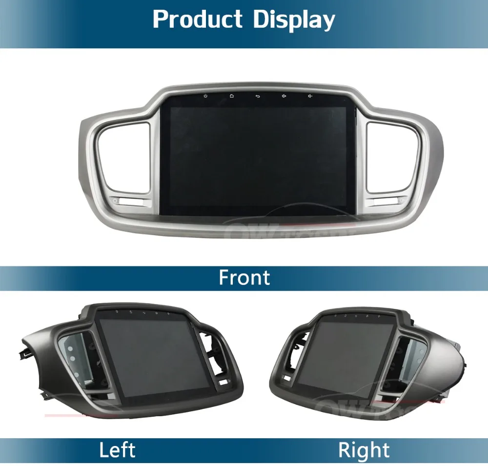 Top 10.1" IPS Octa Core 4G RAM+64G ROM Android 9.0 Car DVD Radio GPS For KIA sorento 2015 2016 DSP CarPlay Parrot BT Stereo Adas 13