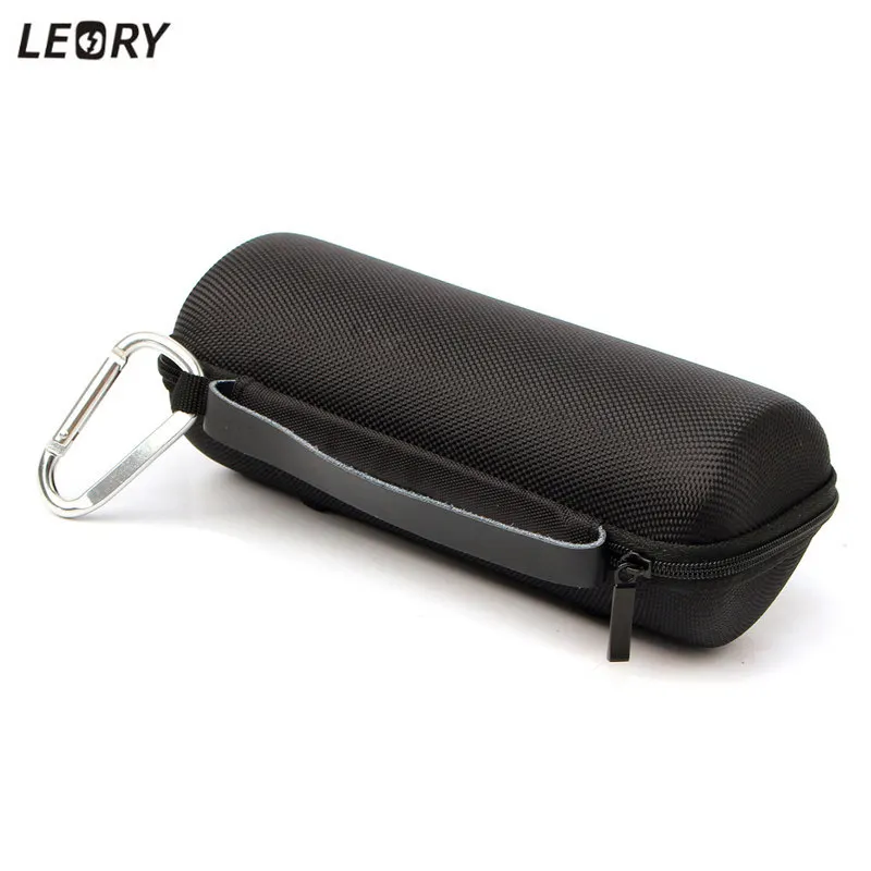 

LEORY Travel Protective Case For JBL Flip 3 Carry Pouch Bag Cover Case bluetooth Speaker Extra Space For Plug&Cables