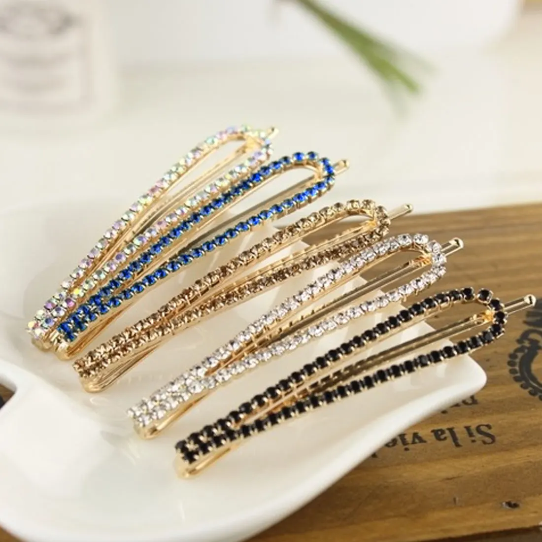 Buy Women Elegant Barrettes Girls Hair Clips Hot