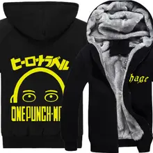 Один удар человек толстовка куртка Аниме пальто мода мужчины Oppai Косплей Одежда Женская молния толстовка