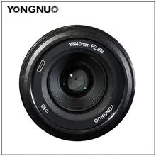 YONGNUO 40MM YN40mm F2.8N Lens F2.8N Light-weight Standard Prime Lens For Nikon d5300 d3400 d7200 d3100 d3200 d5100 DSLR Cameras