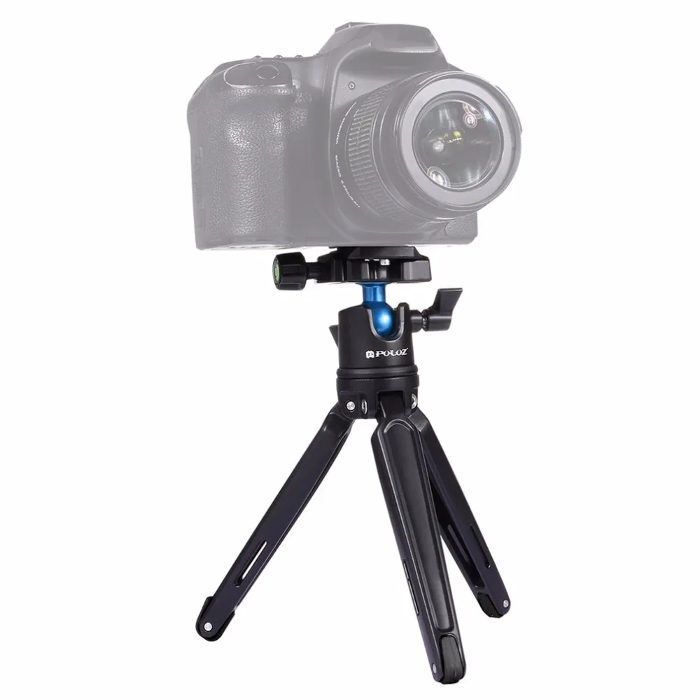 PULUZ Mini Metal Tripod Mount With 360 degree Ball Head Holder Stand
