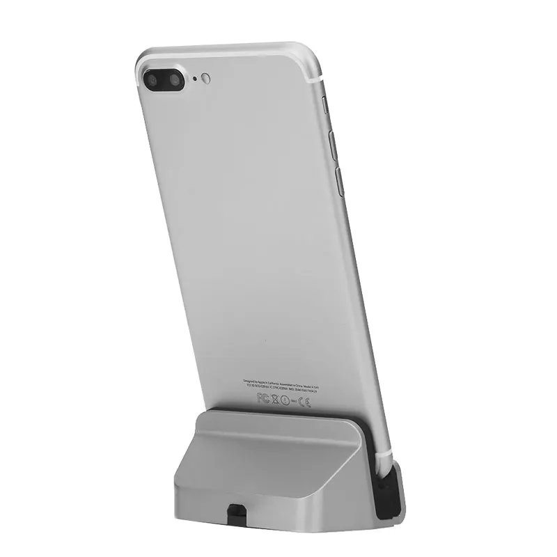 ALLOET مزامنة كابل بيانات هاتف مكتبي شاحن حامل قاعدة شحن محطة الإرساء شاحن للهاتف الذكي اللوحي ل iPhone7 7 زائد 8 X باد ALLOET مزامنة كابل بيانات هاتف مكتبي شاحن حامل قاعدة شحن محطة الإرساء شاحن للهاتف الذكي اللوحي ل iPhone7 7 زائد 8 X باد