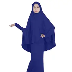 Модное мусульманское платье одежда женщин мусульманских стран для мусульмане арабы Среднего Востока девушки одноцветные Простые платья