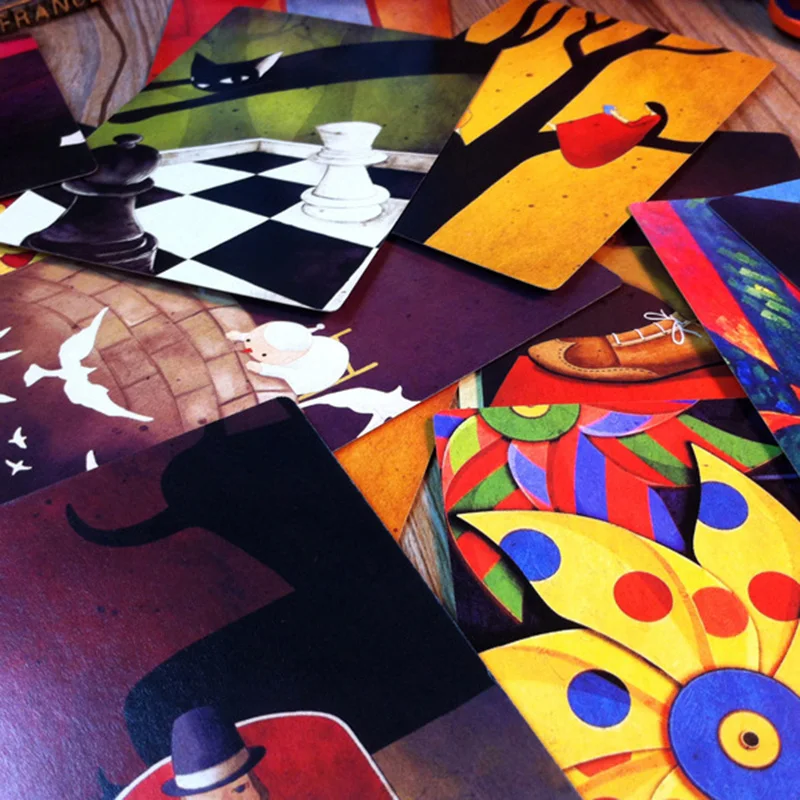  DIXIT Board Game Expansion Version  Illustration ,High Quality 110 PCS Cards Educational Cards Game For Children/Family 