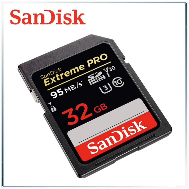 SANDISK EXTREME PRO SDHC SDXC UHS I карты памяти 32 Гб sandisk extreme pro sd карта cartao de memoria gopro kart|Карты