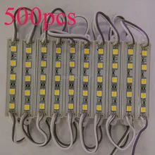 DHL/FedEx 500 шт./лот, белый/теплый белый/красный/зеленый/синий DC12V IP65 Водонепроницаемый 5050 SMD 5 светодиодный Светодиодный модуль 9016883
