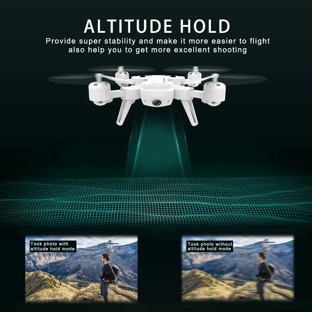 Flytec-T5-RC-Foldable-Drone-with-Altitude-Hold-Function-6