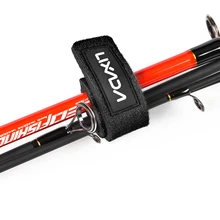 Lixada, 2 шт., держатель для рыболовной удочки, ремень, подтяжки, застежка, крюк, петля, шнур, стяжки, рыболовные снасти, коробка, аксессуары