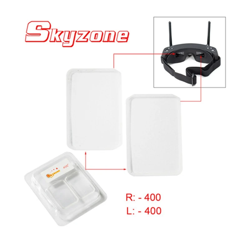 Горячая Skyzone-200/-400 близорукость объектив FR SKY02S V+ FPV очки FPV системы Трансмиссия Запчасти Аксессуары