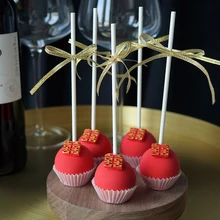 2 шт./лот моделирование Свадебный леденец стоя леденец моделирование помады небольшой десерт