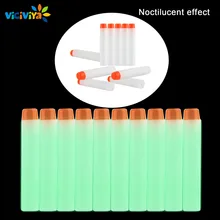 7,2 см белого цвета, мягкая пуля пополнения Whistler Дротика Снайпер с отверстием Mega centurion пополнения пена пули для nerf игружка