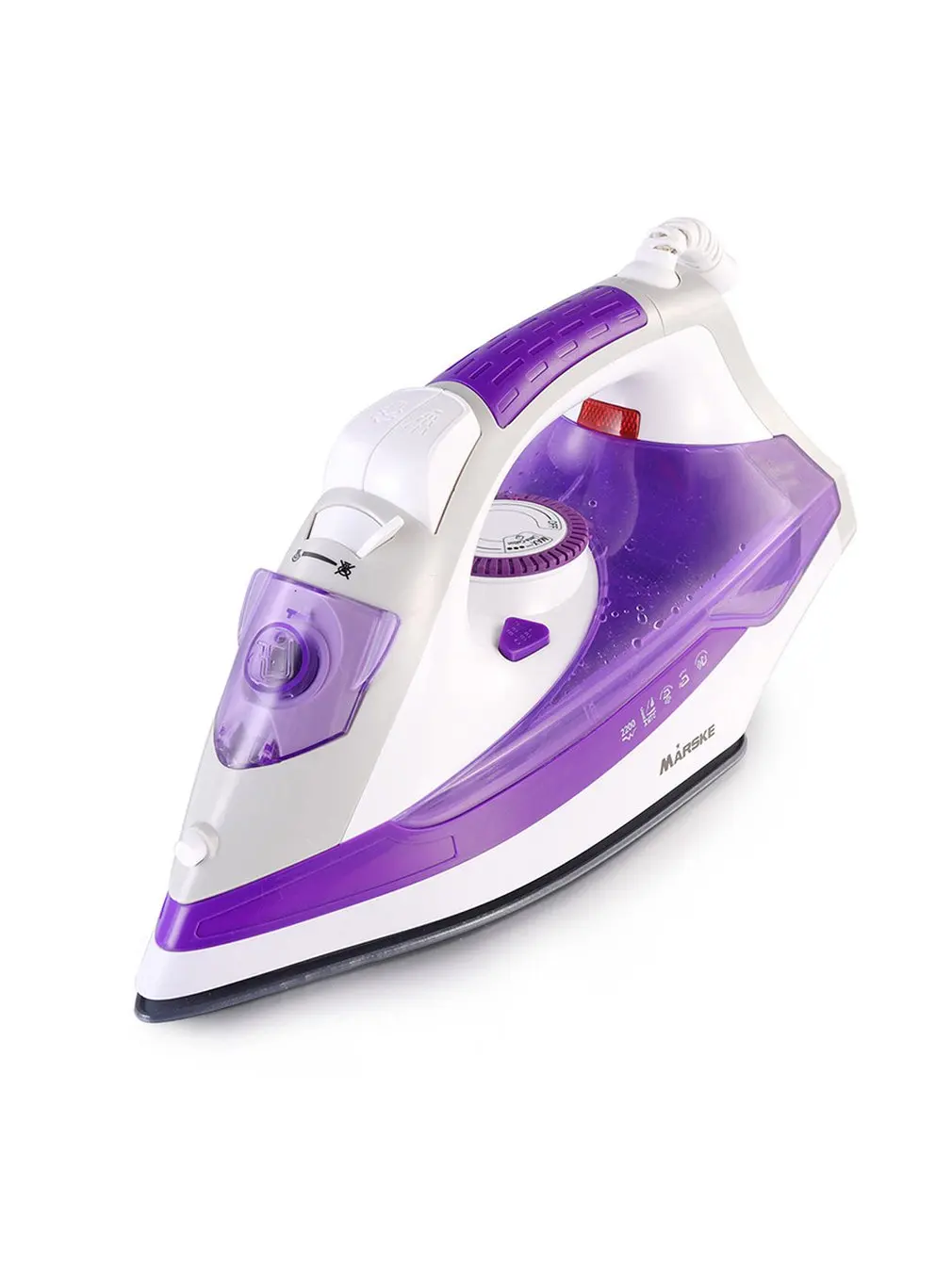 

Electric Irons Steam Iron Ceramic Baseplate Steamer Portable Handheld Clothes For Travel Household Appliance