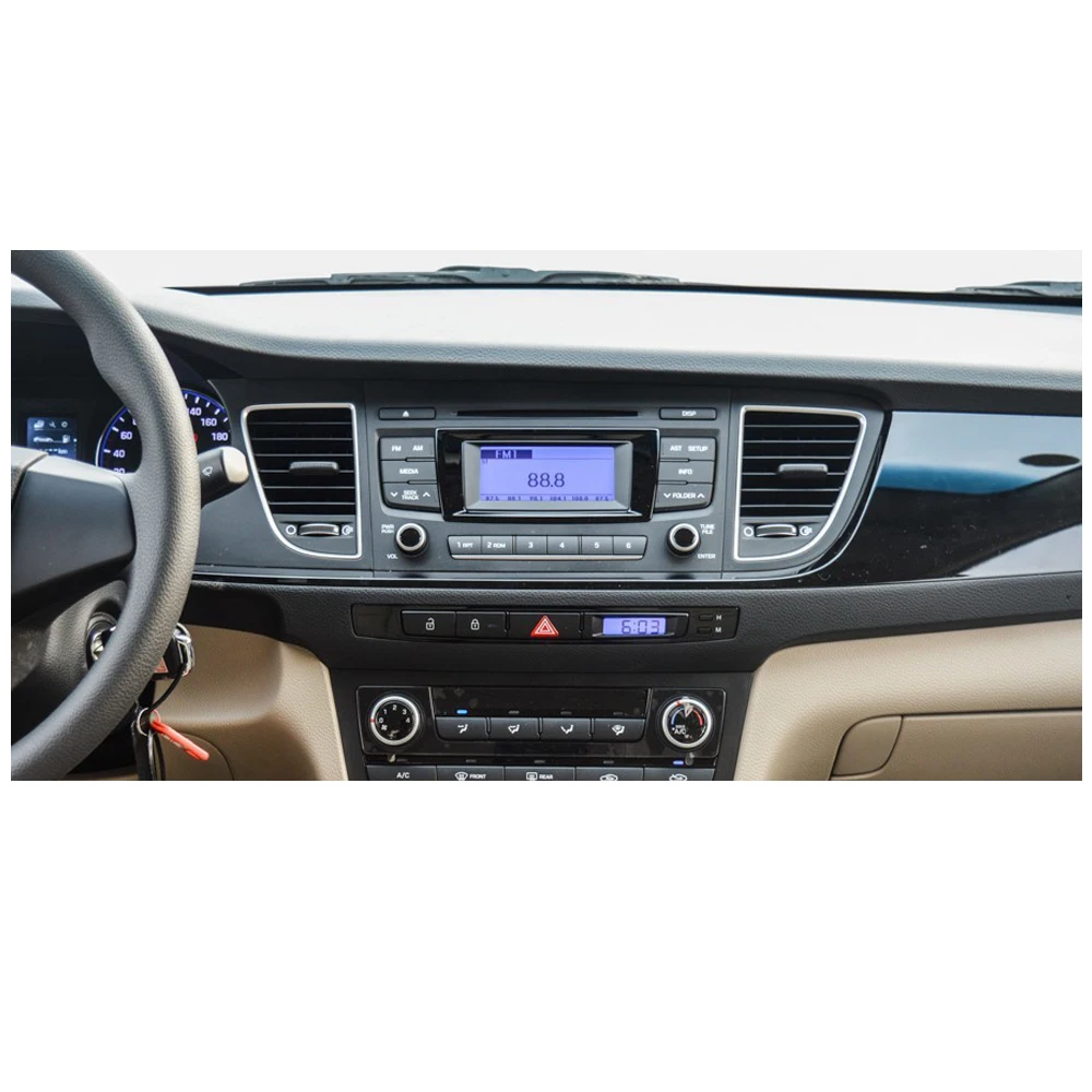 Sale Sinosmart  Android 8.1 2Din IPS/QLED 2.5D screen car gps radio navigation player for Hyundai Mistra IX25 2014-2015 4