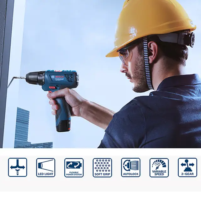 Bosch Gsr 120 Li Hand Drill 12v Lithium Drill Household Power Tool