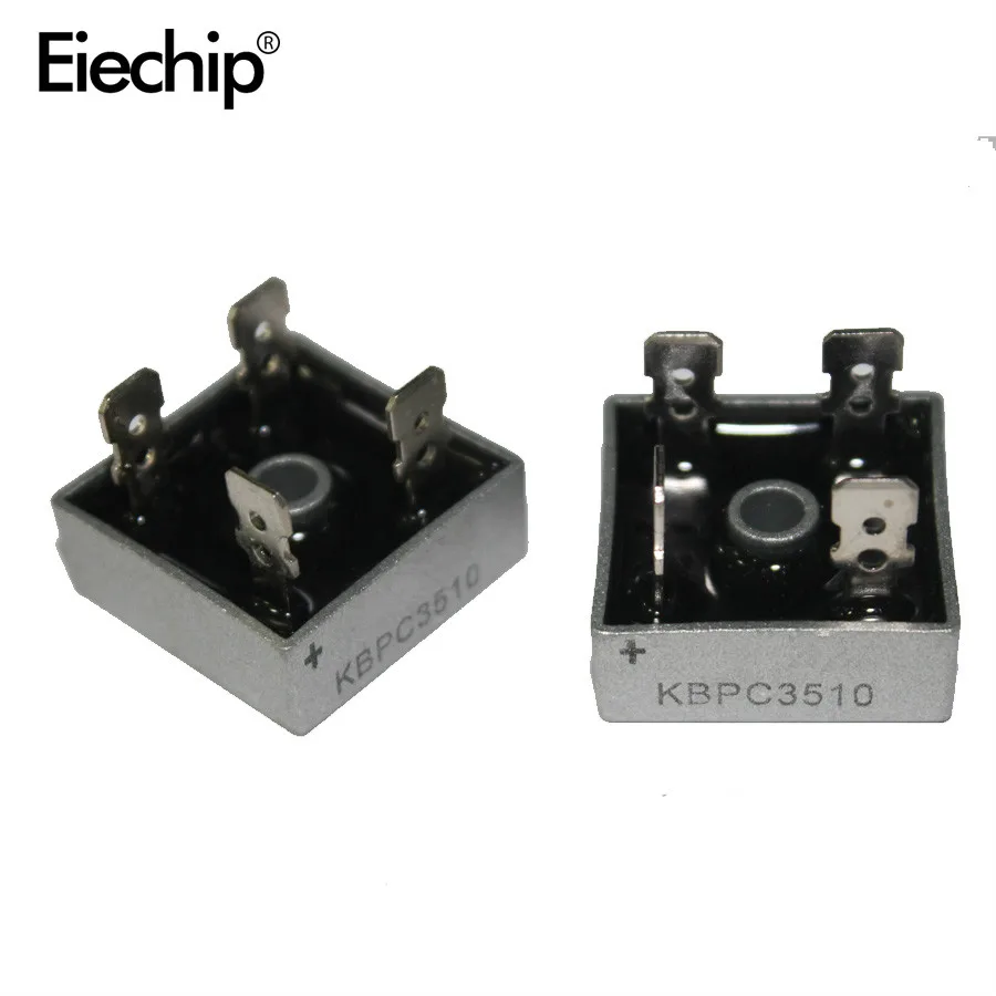 

Free shipping 2PCS 35A 1000V diode bridge rectifier KBPC3510