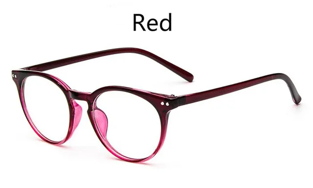 Модные защитные очки для глаз, очки против радиации и усталости, компьютерные очки для женщин и мужчин, оптическая оправа для очков, очки для чтения - Цвет оправы: Red