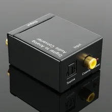 Digital Fiber Coaxial to Analog L/R Audio Converter Digital to Analog Audio Converter Cable