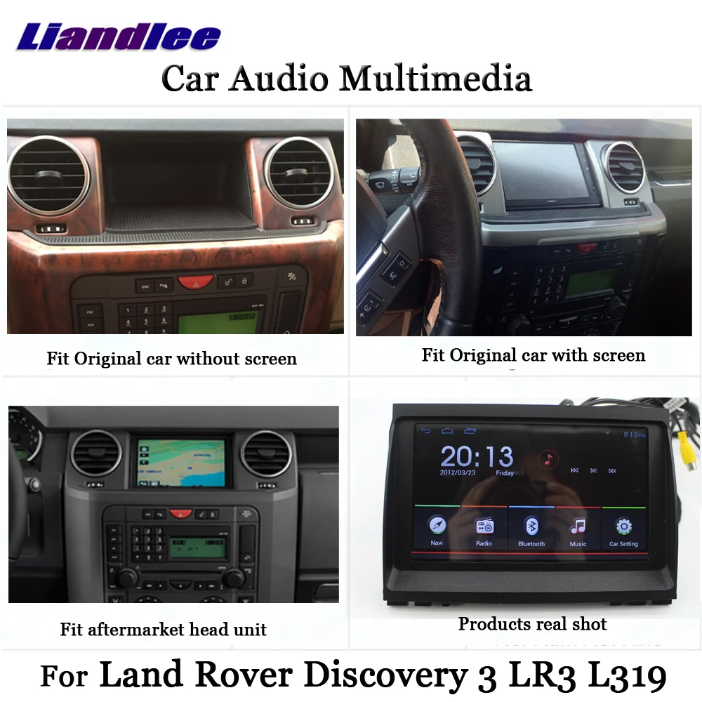 Top Liandlee Android For Land For Rover Discovery 3 LR3 L319 2004~2009 Radio Carplay Parking Camera GPS Navi Navigation Multimedia 1